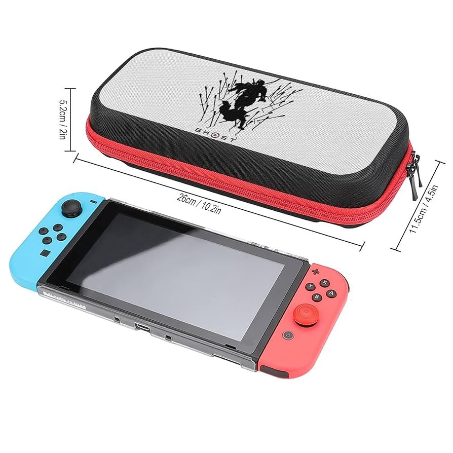 Nintendo Switch ケースとmicroSD128GB付【美品】 ニンテンドースイッチ本体 キャリングケース&MicroSD128GB付